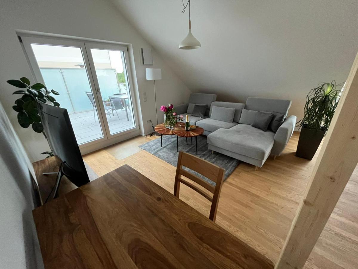 Traumhafte Neue Dachterrassenwohnung Am Soyener See Zewnętrze zdjęcie